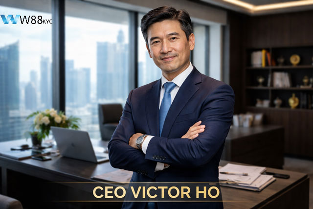 CEO Victor Ho W88 Diler 1 Chân dung CEO Victor Hồ - Người sáng lập và điều hành W88 Diler